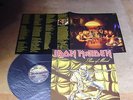 Iron Maiden  - Piece of Mind -  japan Press. Insert, Metal Rock LP 33 U-min.
