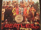 THE BEATLES SGT PEPPER'S LONELY HEARTS CLUB BAND 1976 VINYL LP ALBUM WITH INSERT