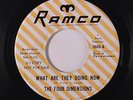 rare Soul 45 FOUR DIMENSIONS on RAMCO Listen