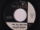 rare Soul 45 MAXINE BROWN one in a million WAND Hear