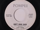 rare Soul 45 LEROY HORNE on POMPEII Listen