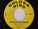 BOBBY HODGE: Alligator Man / Taxi-cab Driver 45 Rockabilly