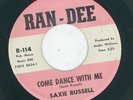 Northern / R&B Tittyshaker - Saxie Russell - Come Dance With Me / El Monkey