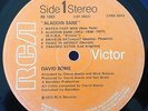 DAVID BOWIE 'ALADDIN SANE' 1973 ORIG UK PRESS LP CUSTOM LYRIC INNER SUPERB PLAY
