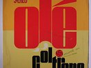 JOHN COLTRANE: Ole' LP (red & green lbl, wobc, some cw) Jazz