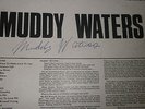 MUDDY WATERS ORIGINAL SIGNED AUTOGRAPHED THE BEST OF LP UK 1963 BLUES VERY RARE