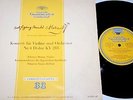 JOHANNA MARTZY - MOZART- Violin Concerto - DGG LP 16119  Lp 1st  Nm