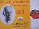 FURTWANGLER -  BEETHOVEN -  Symphony No.5 -  HMV EMI ALP 1195  1st  Mint