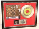 Alice Cooper, Elected, mit Cover, Platin Record, Schallplatte, Award, gold