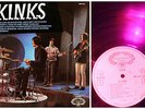 THE KINKS the kinks self titled s/t same HMA 244 translucent red LP PS EX/EX-