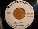 NORTHERN SOUL/R&B LOUIS JORDAN-65 BARS / COMIN' DOWN TANGERINE 958 PROMO M-
