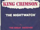 KING CRIMSON ‘THE NIGHT WATCH’ FRENCH PS 45 VINYL