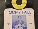 TOMMY FAILE Story of Tweetsie RARE 45 railroad theme park souvenir NC country EX