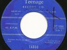 LA BOMBAS on New Teenage --TABOO b/w TANTRUM-- mn mod r&b rockabilly 45 | LISTEN