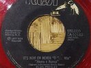 ELVIS PRESLEY - Its Now Or Never / A Mess Of Blues - EL SALVADOR 45 [Red Vinyl]