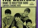 (ROCK 45) BEATLES - I SAW HER STANDING THERE / I WANT TO HOLD YOUR HAND (PS)