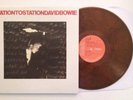 DAVID BOWIE - STATION TO STATION - RARE AMBER COLOR VINYL LP UK PRESS NEAR MINT