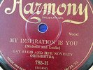 Miss Annette Hanshaw HARMONY 785 Cream In My Coffee  w Sleeve E-