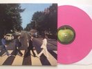THE BEATLES - ABBEY ROAD - RARE PINK COLOR VINYL LP ALBUM APPLE NEAR MINT (NM)