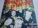 SEX PISTOLS Live Trondheim YELLOW VINYL PUNK LP with POSTER SLEEVE ROTTEN RARE