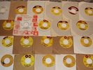 21x Smokey Robinson The Miracles 45's: Way Over There,Shop Around,Ain't It Baby+