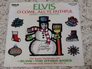 ELVIS PRESLEY   MERRY CHRISTMAS BABY   1971 RCA 74-0572   W/PICTURE SLEEVE
