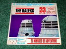 THE DALEKS - DR WHO GERRY ANDERSON CENTURY 21 7” 33RPM MINI ALBUM PIC SL EX