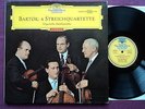 DGG red Stereo 3 LP box, BARTOK:6 String Quartets,UNGARISCHES STREICHQUARTETT,NM
