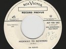 JIM REEVES - Highway To Nowhere / No Number RCA WLP : MARTHA CARSON B-Side HEAR