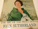 SIGNED COPY - THE ART OF THE PRIMA DONNA JOAN SUTHERLAND Vol 1