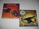 2 Vinyl LP ANVIL - Strength of Steel + Pound for Pound   Metal Blade, 1st Press