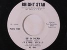 JUNIOR WELLS: Up In Heah / Junior's Groove 45 (dj) Soul