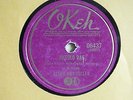 BLIND BOY FULLER/BROWNIE MCGHEE-Piccolo rag/Key to my door-OKeh 06437 BLUES