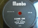 West Coast R&B 2-Sider 78 WILLIE EGANS Come On b/w Oh Boy MAMBO 111 Orig VG+