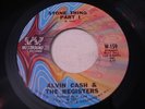 SIGNED Alvin Cash & the Registers Stone Thing 1970 45rpm VG++