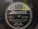 Frank Sinatra Harry James Brunswick 8443 *FIRST* Commercial Recording 1939 78rpm