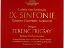 BEETHOVEN FERENC FRICSAY SYMPHONY NO.9 DGG 1960 STEREO 2LP SLPM 138002/003 NM