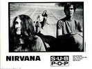 Nirvana Promo Press photo 8x10 Sub Pop Charles Peterson Bleach Era Chad Channing