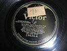 MEYER DAVIS' LE PARADIS BAND VICTOR 78 RPM RECORD 19630 LET IT RAIN BILLY MURRAY