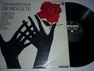 LP- CHANSONS DE REVOLTE / SERGE GAINSBOURG ect..............................