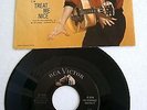 ELVIS 45 RECORD & SLEEVE JAILHOUSE ROCK & TREAT ME NICE 47-7035