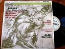 COLUMBIA SAX 2528 UK B/S FRANCK FOUR SYMPHONIC POEMS / CICCOLINI / CLUYTENS NM