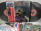 BEATLES Rock n Roll Music 2-LP JAPAN EAS-77009?10 W/ OBI POSTER CELLULOID SHEET