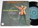 Mega rare Cliff Richard Sings EP Travellin' Light Norway SEGK 1054 VG+/VG+