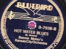 78-PRE-WAR JAZZ-BENNY MOTEN'S KANSAS CITY ORCH.-MOTEN' S BLUES/HOT WATER BLUES