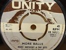 MARK ANTHONY - MORE BALLS  ORIGINAL  UK  UNITY  45 CLIP