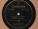 78 RPM Ted Wallace Columbia Tele-Focus Radio Program in E-