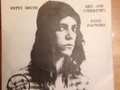 Patti Smith Hey Joe/Piss Factory Single 7