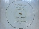 lola bobesco rare lp les deux duos violon alto mozart freddy legrand alpha 3010