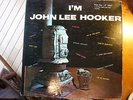 I'm John Lee Hooker ORIGINAL blues maroon Vee Jay LP 1007 